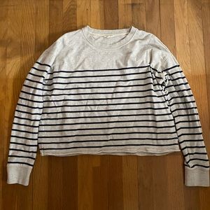 Madewell Cropped Stripe Top